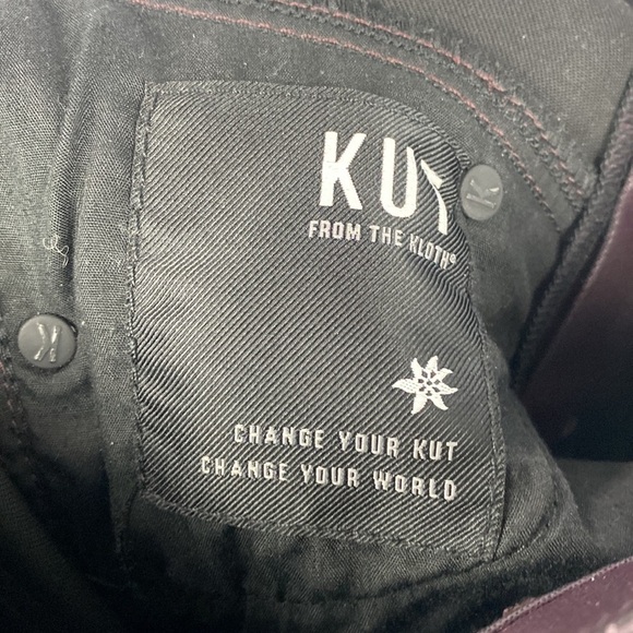 Kut From the Kloth Connie High Rise Double Waistband Jeans Acai Wash - Size 2 - Picture 14 of 15